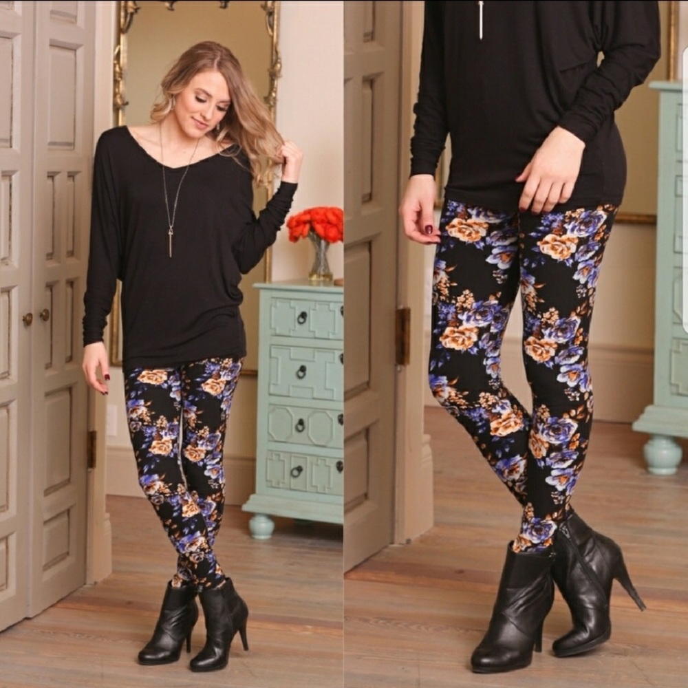 Infinity raine floral leggings
